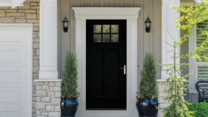 fiberglass exterior door